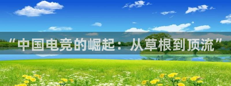安博电竞官方网站入口手机：“中国电竞的崛起：从草根到顶流”