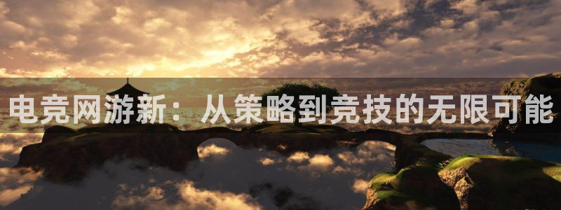 安博电竞最新地址：电竞网游新：从策略到竞技的无限可能